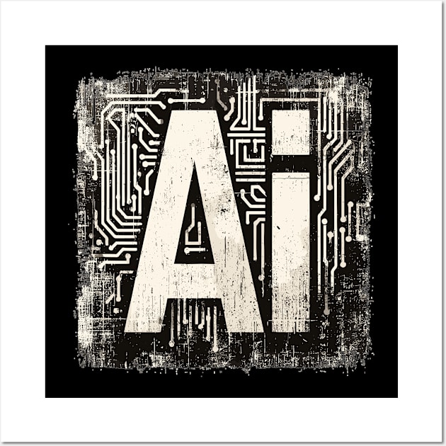 Artificial Intelligence Wall Art by Vehicles-Art